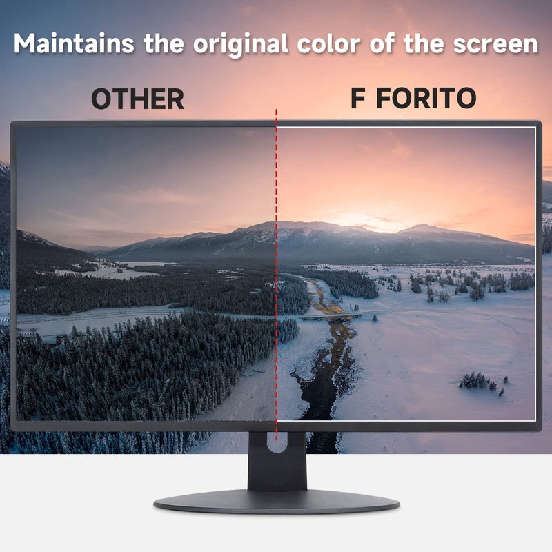 FFORITO F FORITO 2-Pack 21.5 inch Anti Glare Matte Computer Screen Protector for 16:9 Monitor, Eye Protection Computer Screen Cover Compatible with 21.5" Acer/HP/Dell/Lenovo/ASUS/LG/MSI Desktop - Image 4